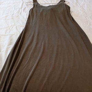 Uniqlo Sleeveless Midi T-Shirt Dress